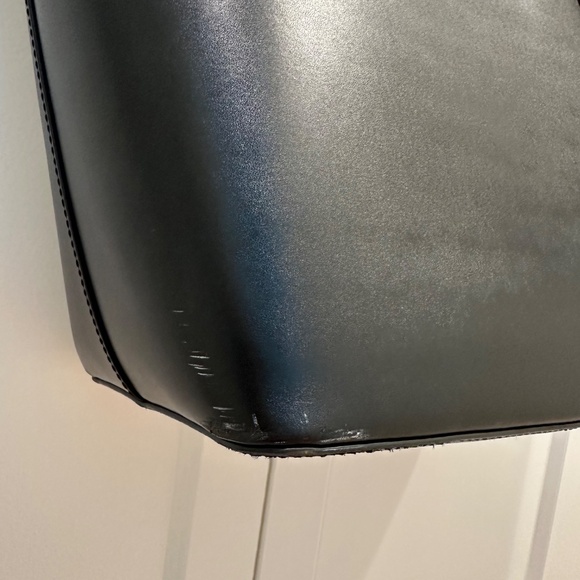 Kate Spade New York Black Leather Tote - Picture 3 of 14